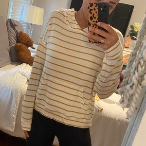 American Eagle Striped Sweater